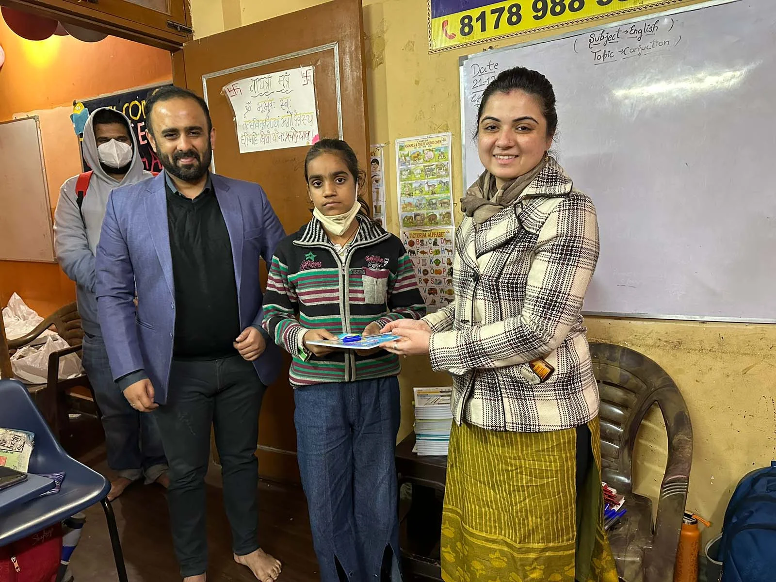 Education and Health Camp at Orphanage Bal Seva Sansthan, Uttam Nagar