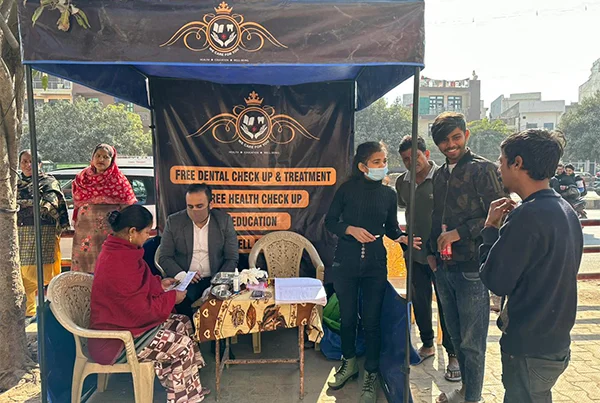 Health and Dental Camp at Rural Areas Villages