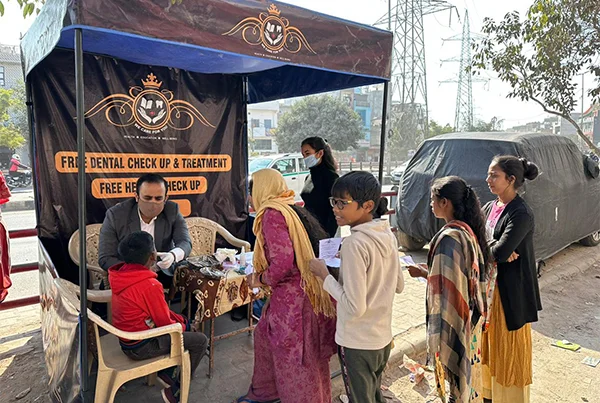 Health and Dental Camp at Rural Areas Villages