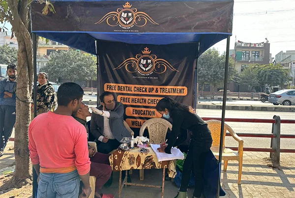 Health and Dental Camp at Rural Areas Villages