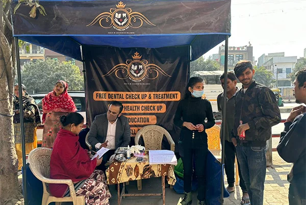 Health and Dental Camp at Rural Areas Villages