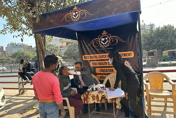 Health and Dental Camp at Rural Areas Villages