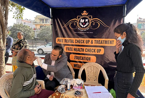 Health and Dental Camp at Rural Areas Villages