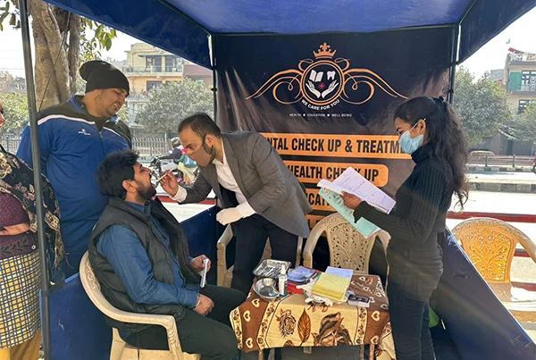 Health and Dental Camp at Rural Areas Villages