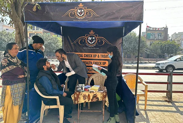 Health and Dental Camp at Rural Areas Villages
