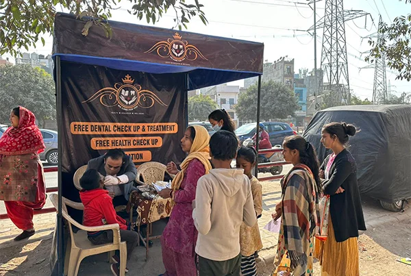 Health and Dental Camp at Rural Areas of Bindapur Village