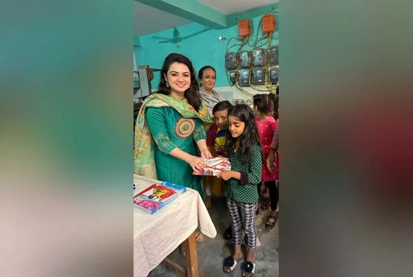 Education camp for children at Dabri Village