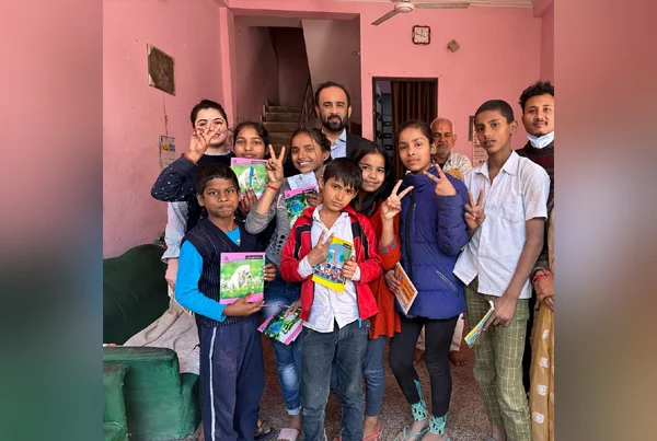 Educational Camp at Sagar Pur Village Delhi